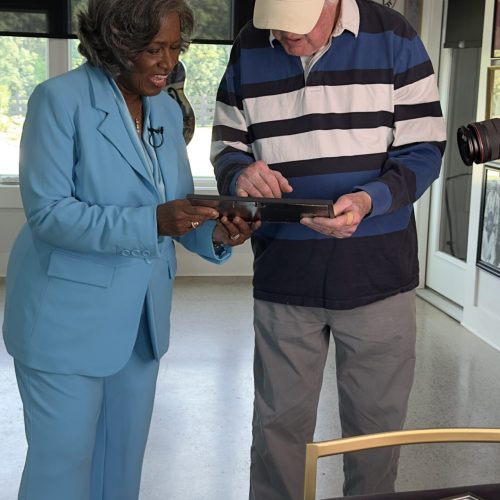 Harold and Monica in office 2
